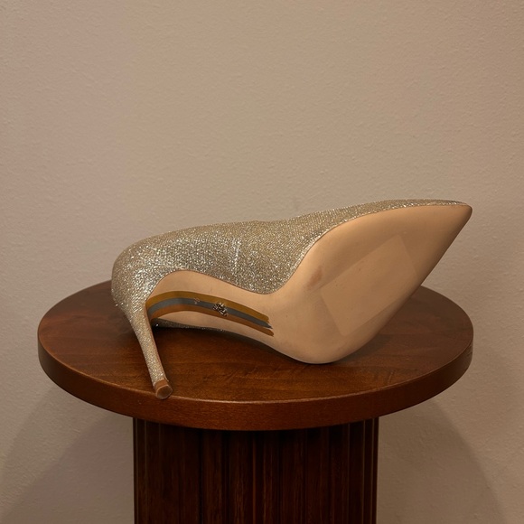 Sam Edelman / Danna Stiletto / pointed toe / gold glitter / Women’s 7.5 - Picture 13 of 16